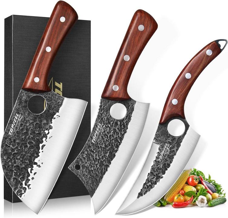3PCS Butcher Knife Set: The Ideal Gift for Food Lovers 2023