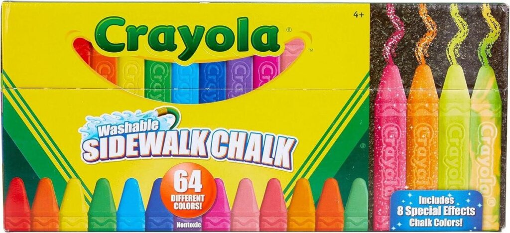 Crayola Ultimate Washable Chalk: Fun Gift for Kids 2023