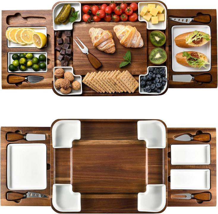 Shanik Acacia Cheese Board Set: A Thoughtful Gift for 2023
