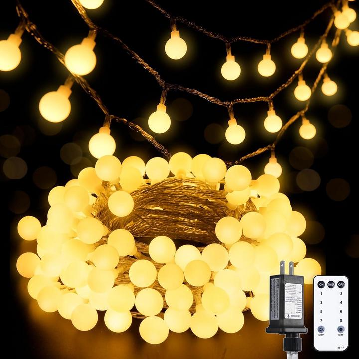 JMEXSUSS 100 LED Globe String Lights — Review 2026
