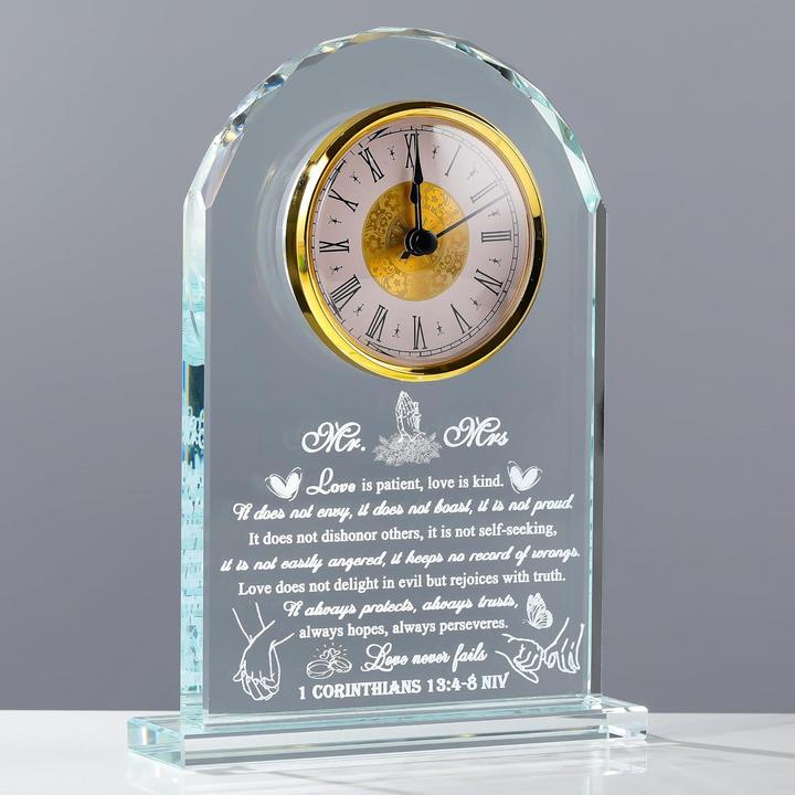 Crystal Wedding Clock 2026: Anniversary Gift Review