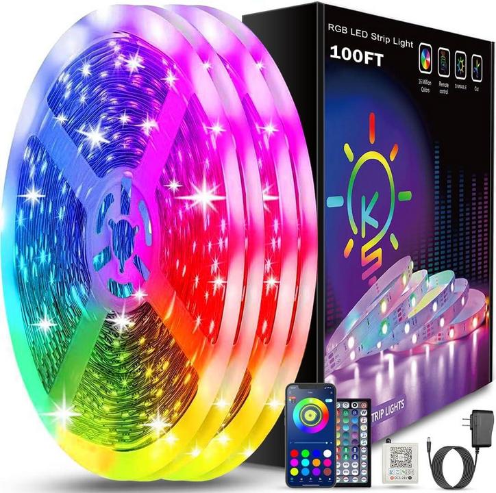 Keepsmile 100ft LED Strip Lights: Review 2026