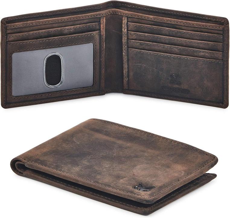 Real Leather Mens Bifold Wallet (RFID) — 2026 Review