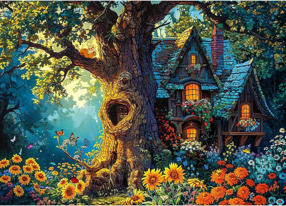 Sweet Tree House 1000-Piece Puzzle Review 2026
