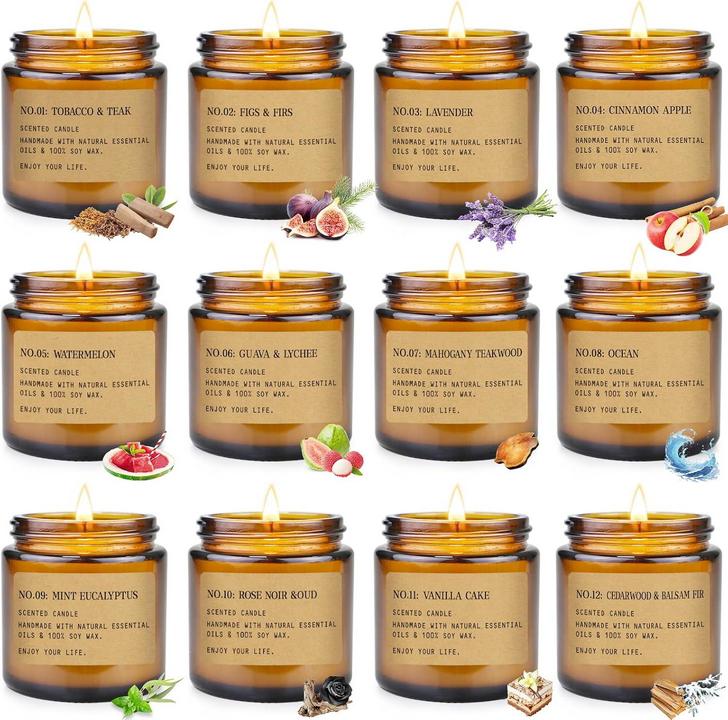 YINUO LIGHT Scented Candles 12-Pack: Review 2026
